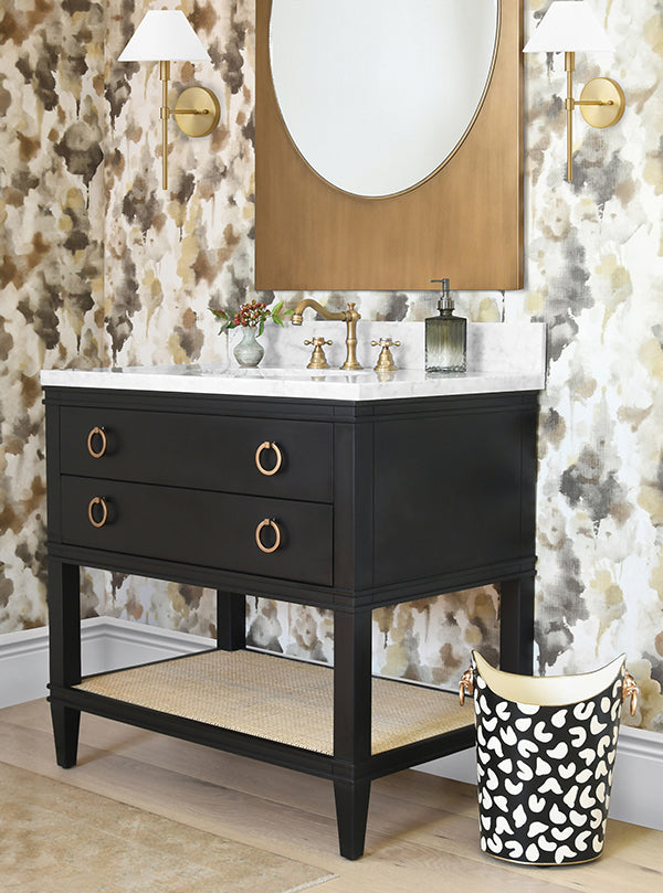 Cutler Bath Vanity, Black
