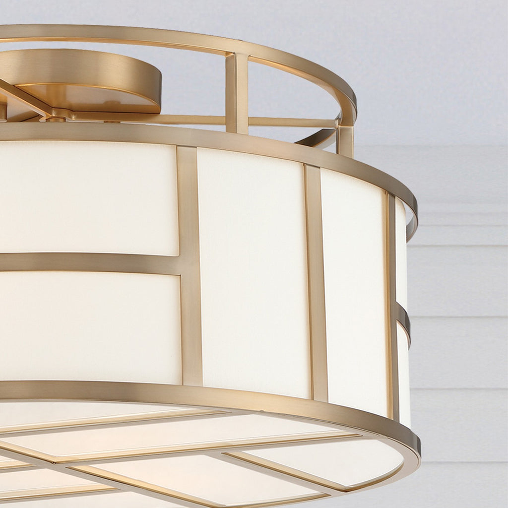 Libby Langdon Danielson 3 Light Semi Flush