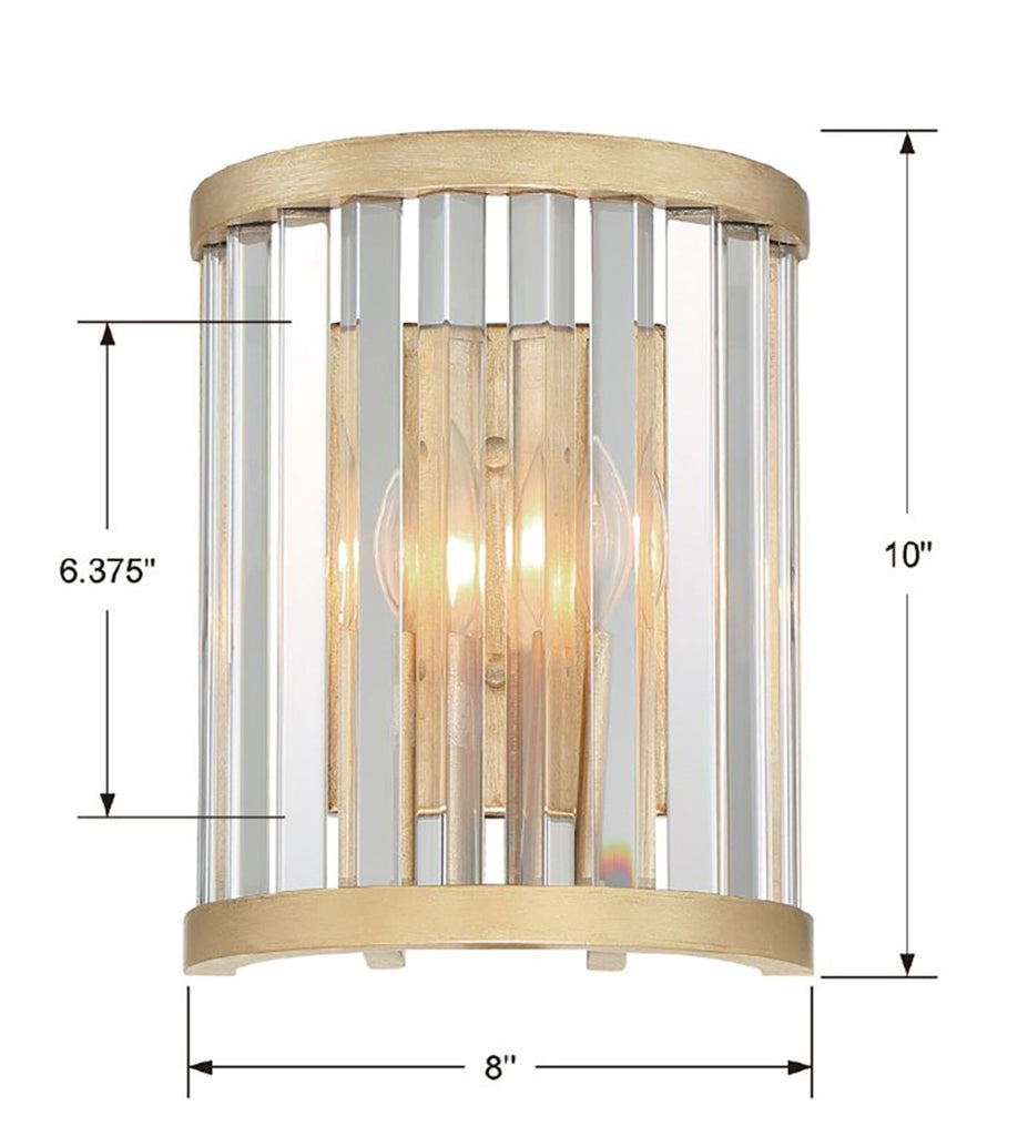 Darcy 2 Light Sconce