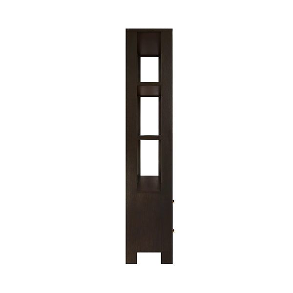 Davie Etagere, Dark Espresso Oak