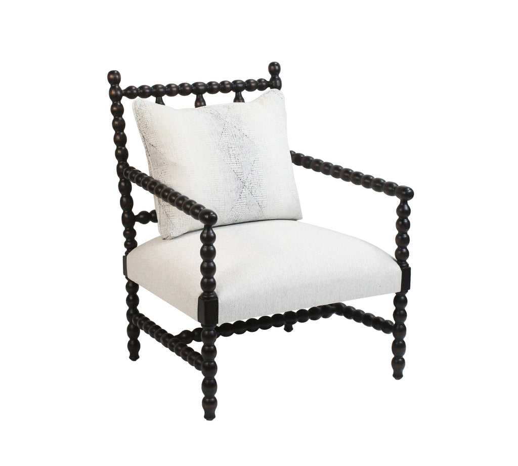 Occasional Chair Rhodes, Ant Black Loop Paladium