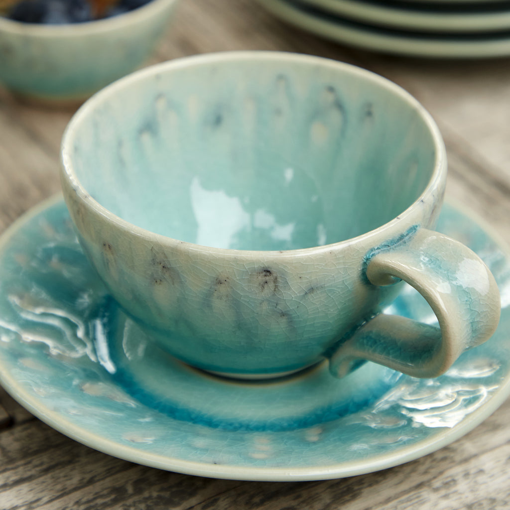 Madeira Set of 4 Tea Cups & Saucers