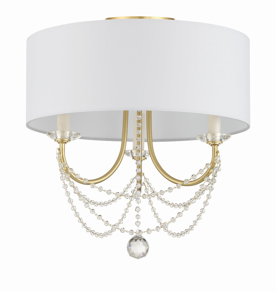 Delilah 3 Light Semi Flush