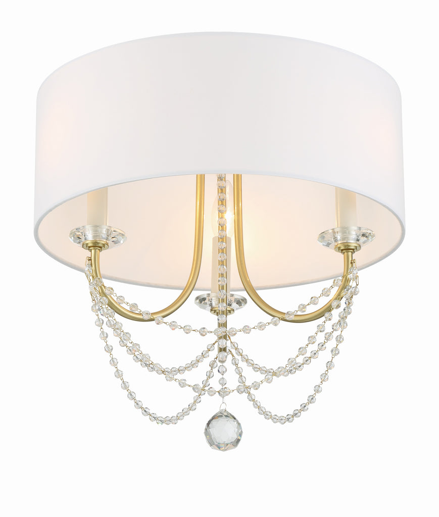 Delilah 3 Light Semi Flush