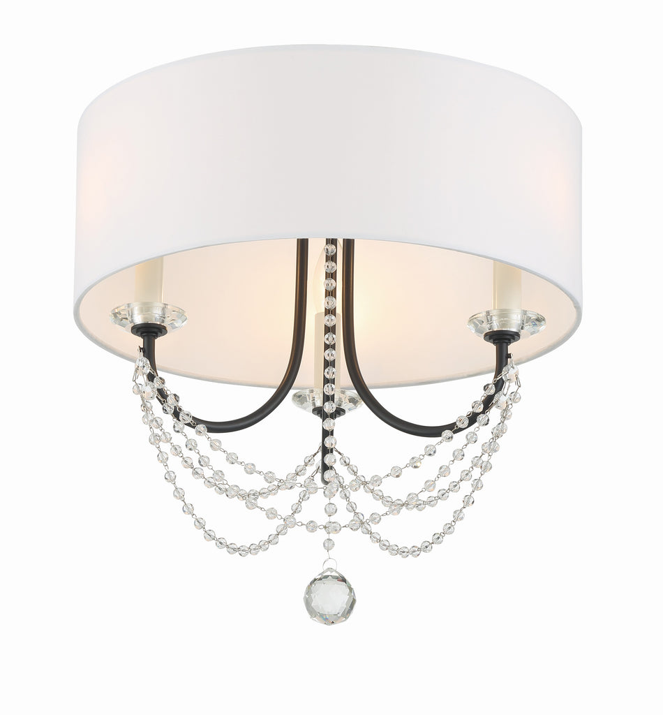 Delilah 3 Light Semi Flush