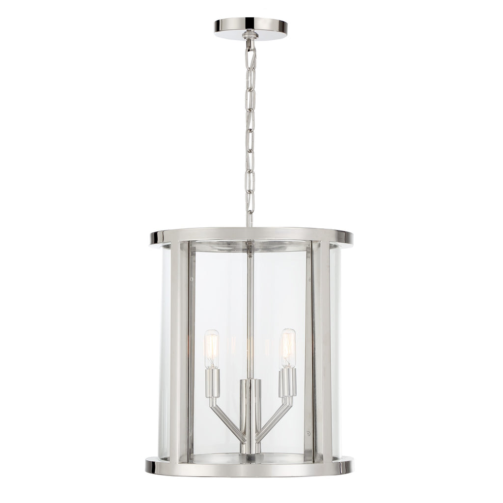 Libby Langdon Devon 4 Light Lantern Chandelier