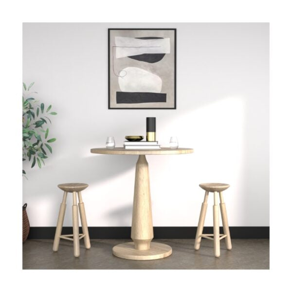 Dowel Counter Stool, Natural