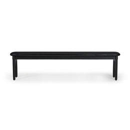 Luna Dining Bench – Charcoal