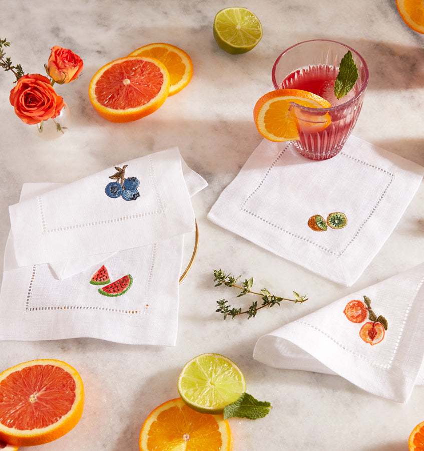 Dolce - Set of 4 Cocktail Napkin