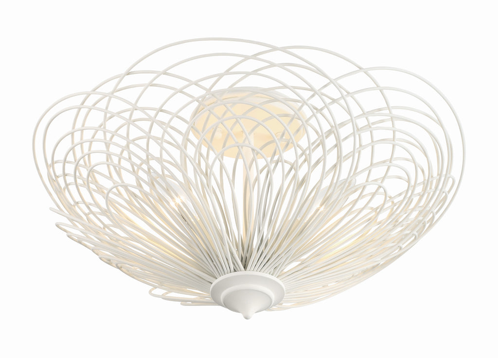 Doral 3 Light Semi Flush