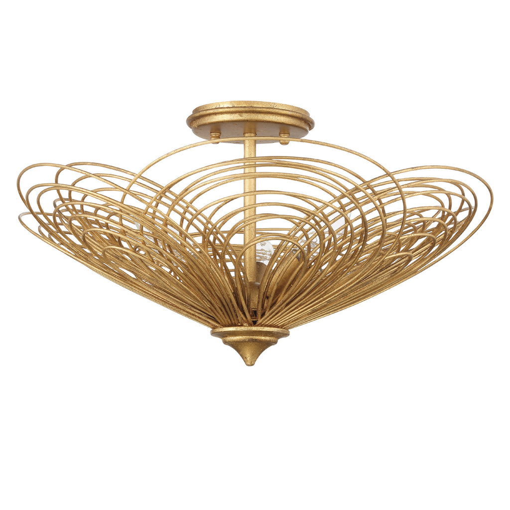 Doral 3 Light Semi Flush