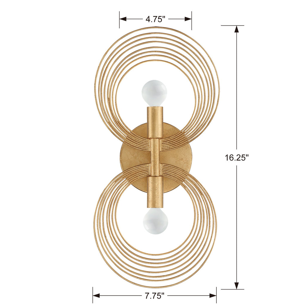 Doral 2 Light Sconce