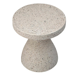 Felix 16" Diameter Terrazzo Side Table