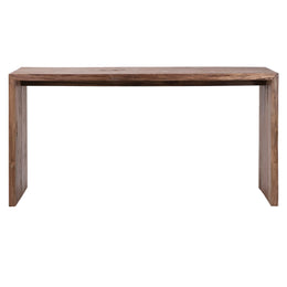 Camila 60" Rectangular Reclaimed Teak Waterfall Writing Desk