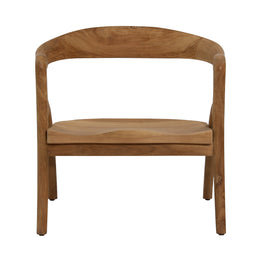 Regald Occasional Chair Teak Wood - Natural
