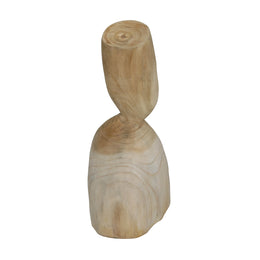 Layman Wood Sculpture Teak Root - Natural