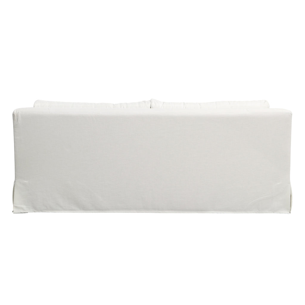 Ismael Sofa Cotton Blend Upholstery and Select Hardwood Frame - White