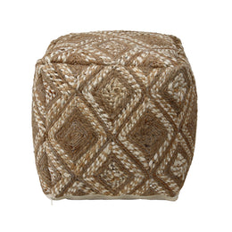 Esmeralda Pouf - Natural