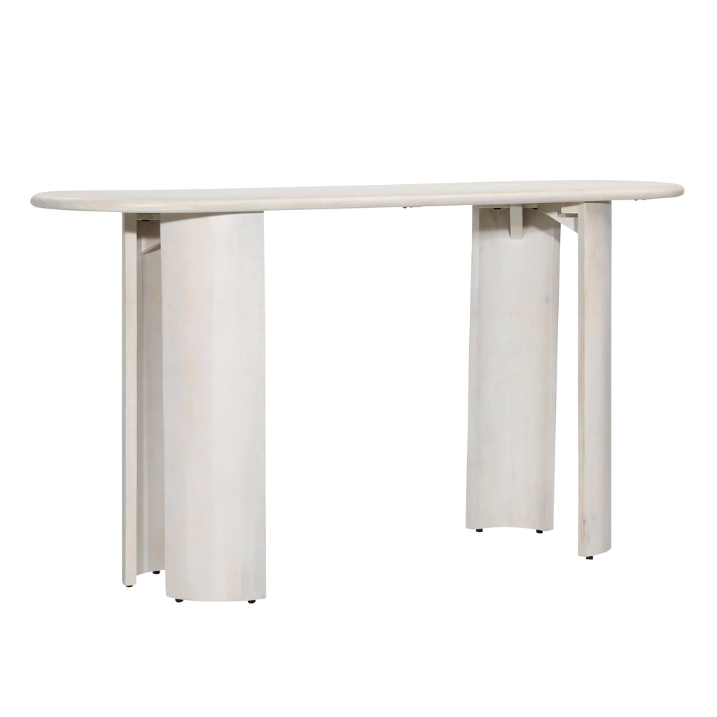 Cielo Console Table Mango Wood - Whitewash