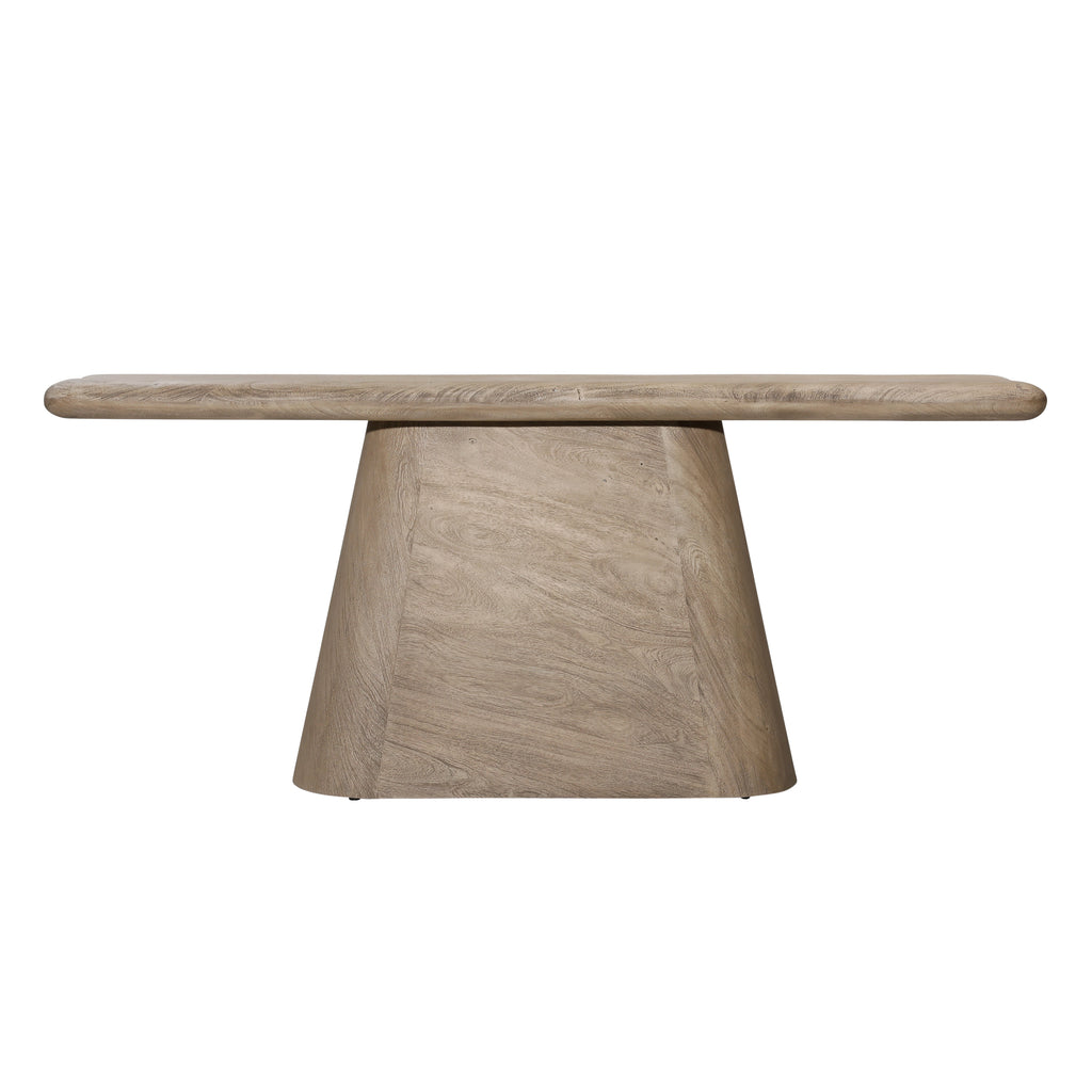 Marci Console Table Acacia Wood - Sandblasted Natural