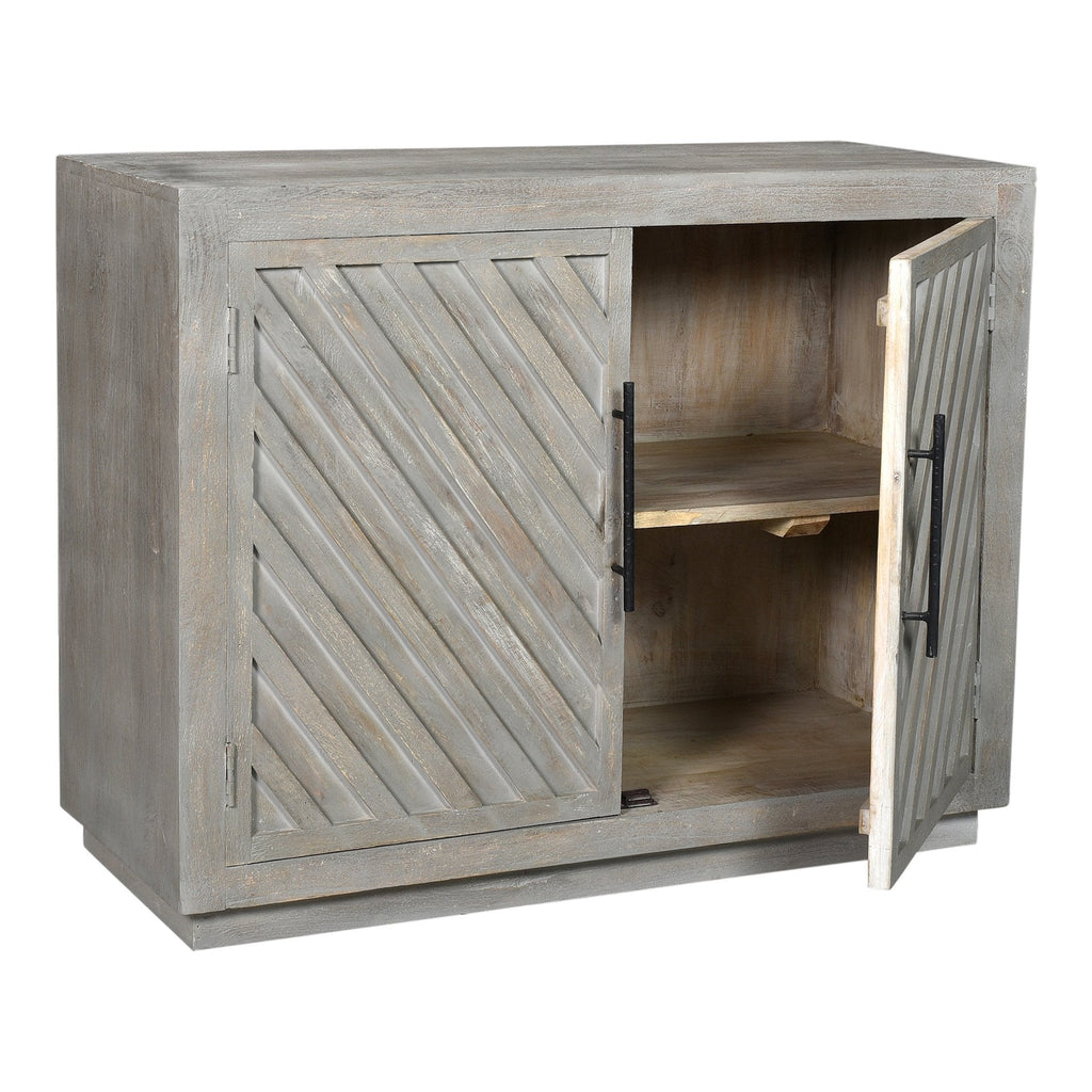 Columbus Sideboard, Grey, Two Door