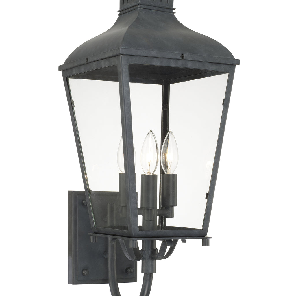 Dumont 3 Light Outdoor Sconce