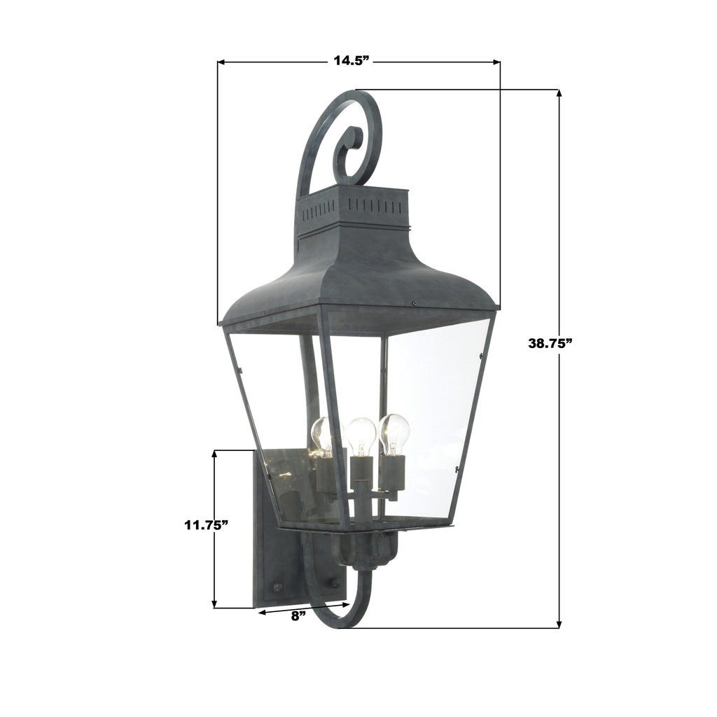 Dumont 4 Light Outdoor Sconce