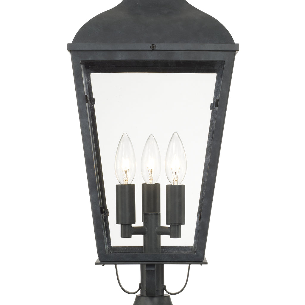 Dumont 3 Light Outdoor Post