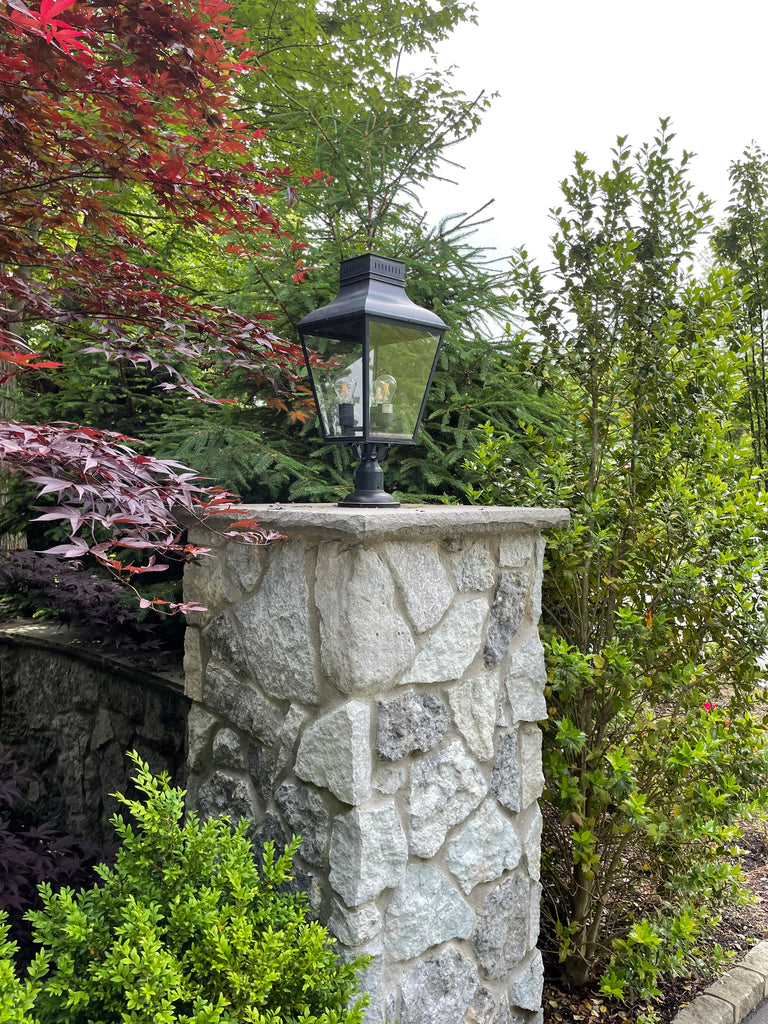 Dumont 3 Light Outdoor Post