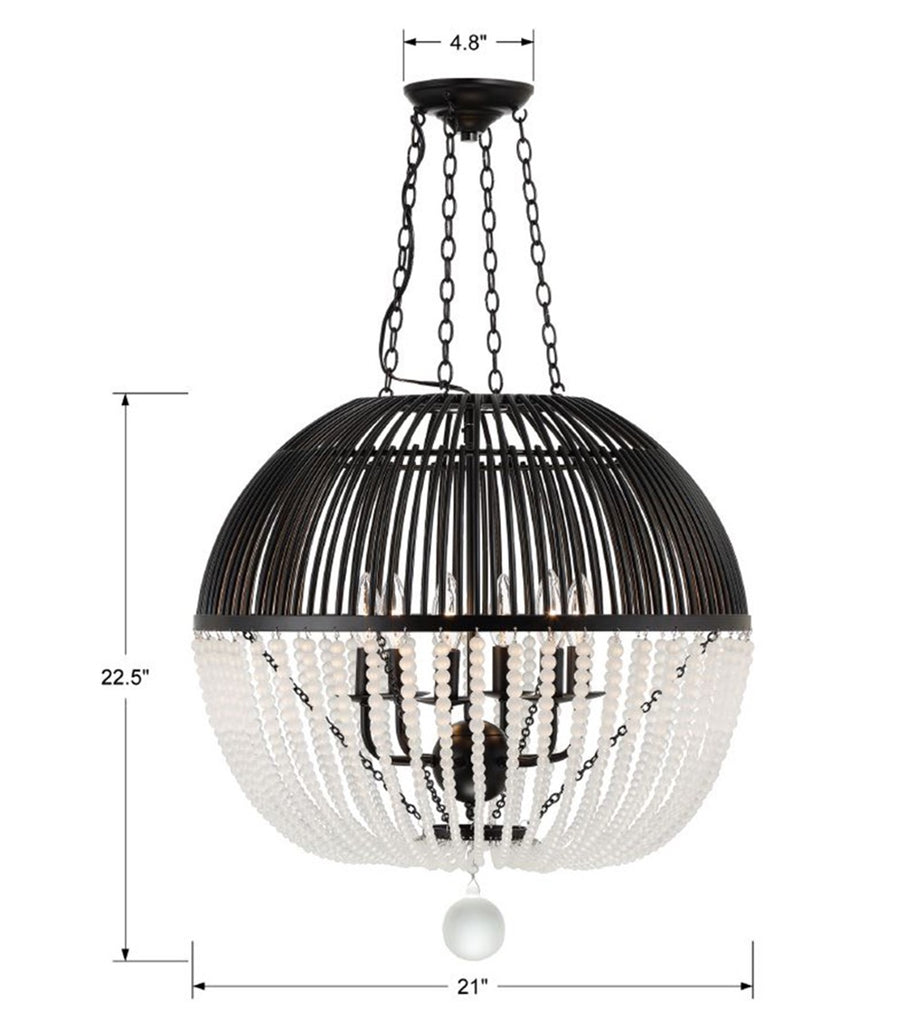 Duval 6 Light Pendant