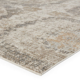 Vibe by Jaipur Living Airi Medallion Gray/ Beige Runner Rug