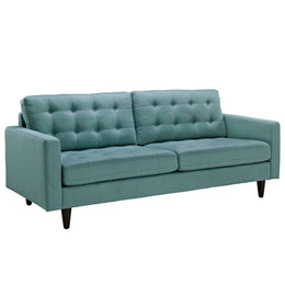 Empress Upholstered Fabric Sofa in Laguna