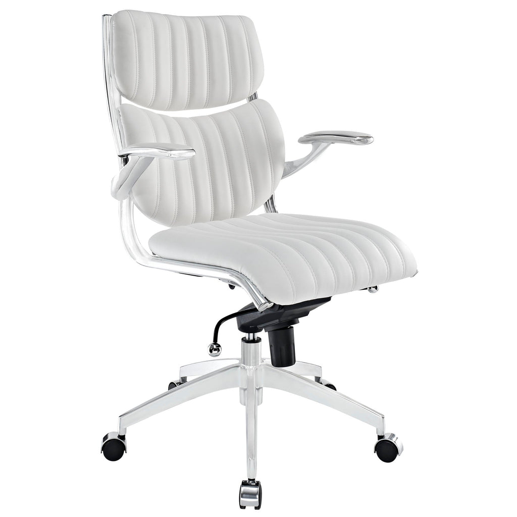 Escape Mid Back Office Chair in White