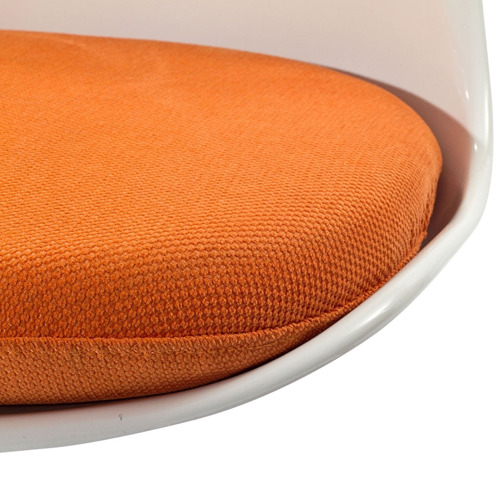 Lippa Dining Fabric Side Chair in Orange
