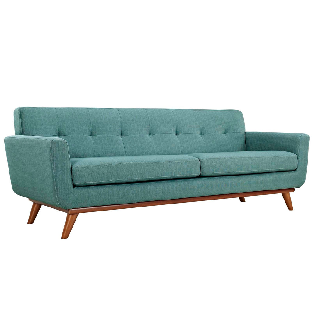 Engage Upholstered Fabric Sofa in Laguna