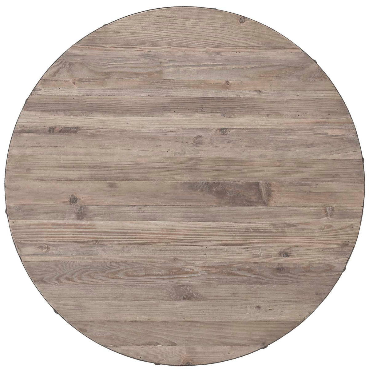 Drive 40" Round Wood Top Dining Table in Brown