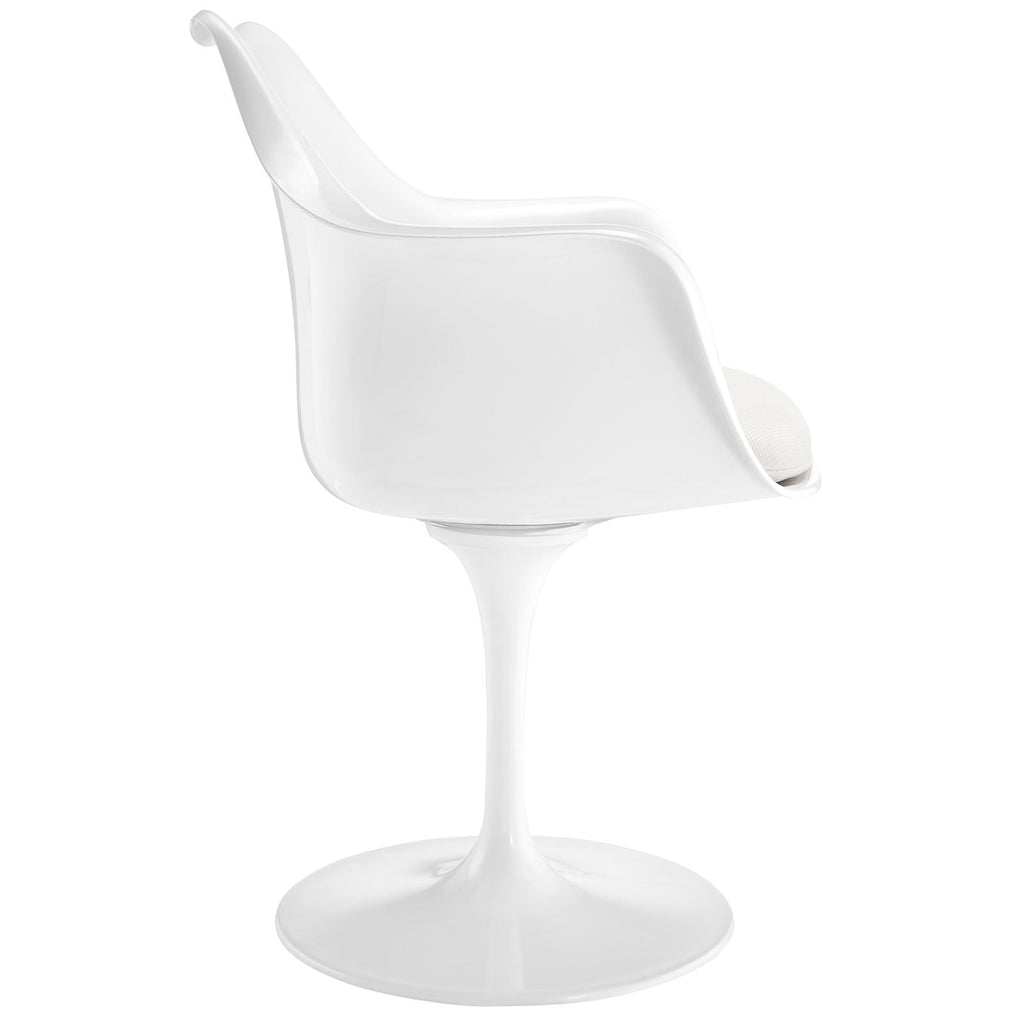 Lippa Dining Armchair Set of 2 in White