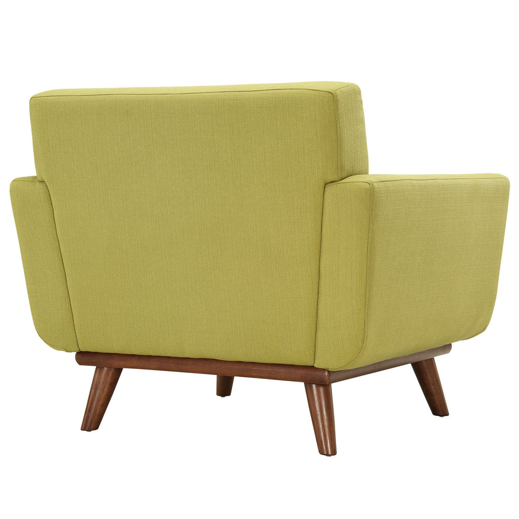 Engage Armchair Wood Set of 2 in Wheatgrass
