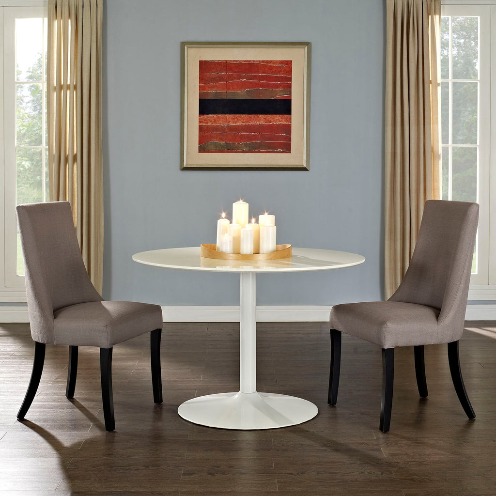 Reverie Dining Side Chair Set of 2 in Gray