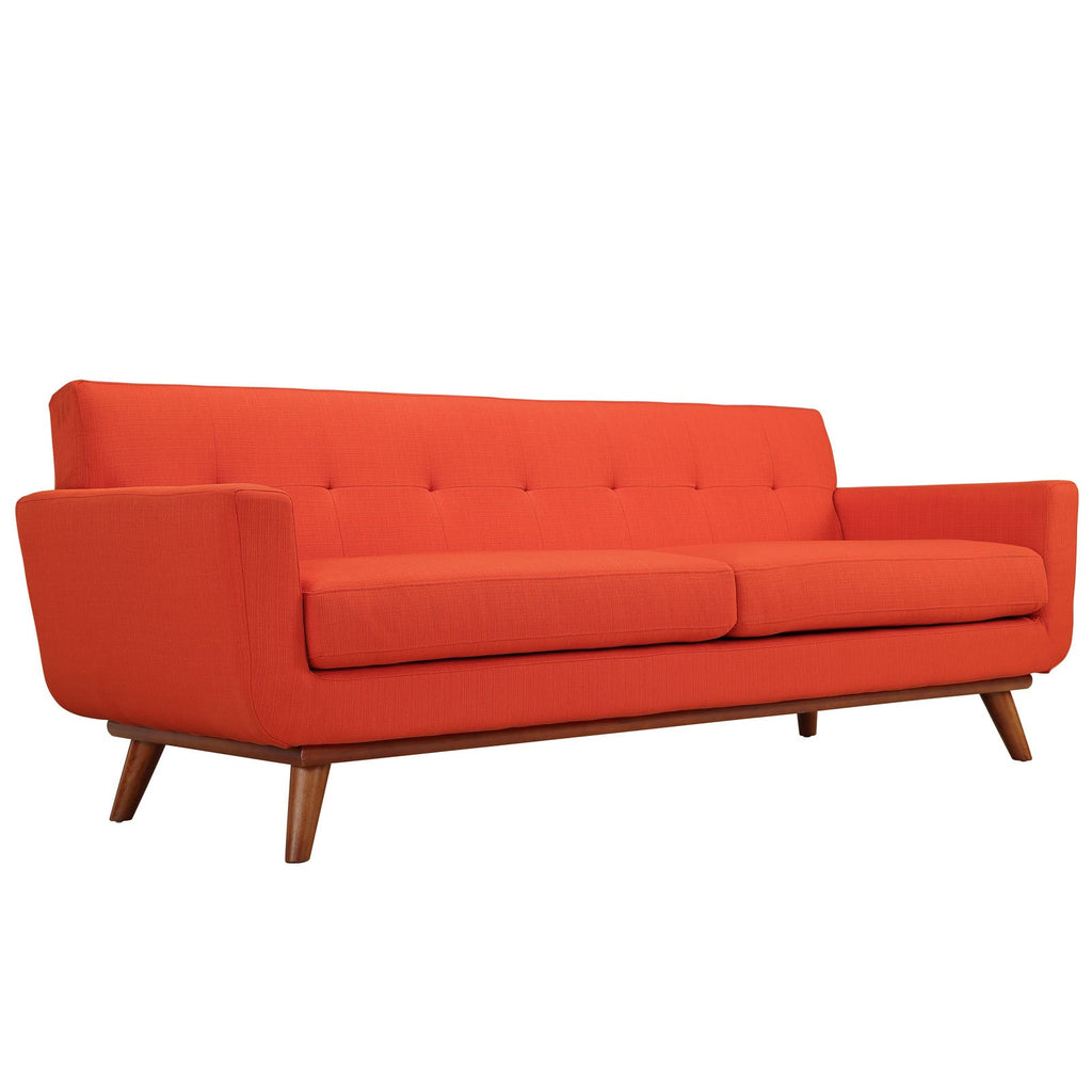 Engage Armchairs and Sofa Set of 3 in Atomic Red