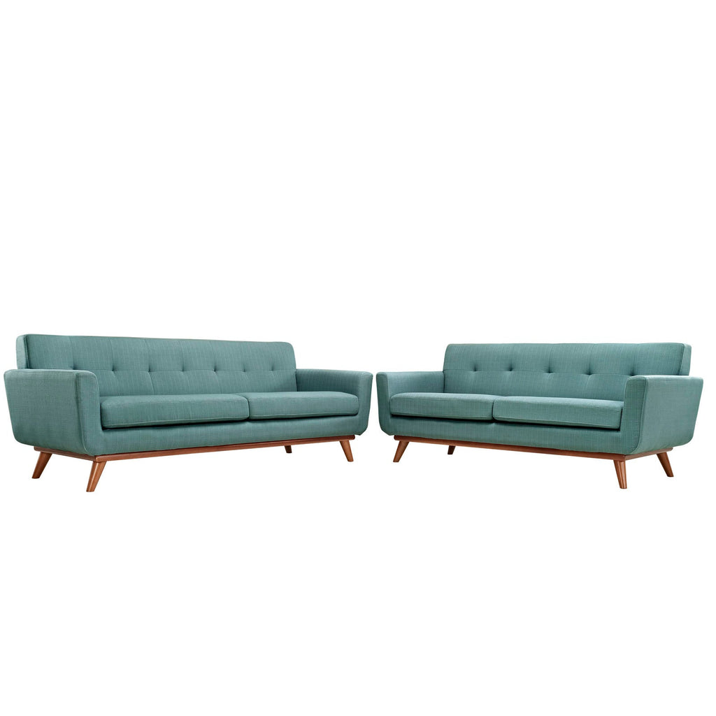 Engage Loveseat and Sofa Set of 2 in Laguna