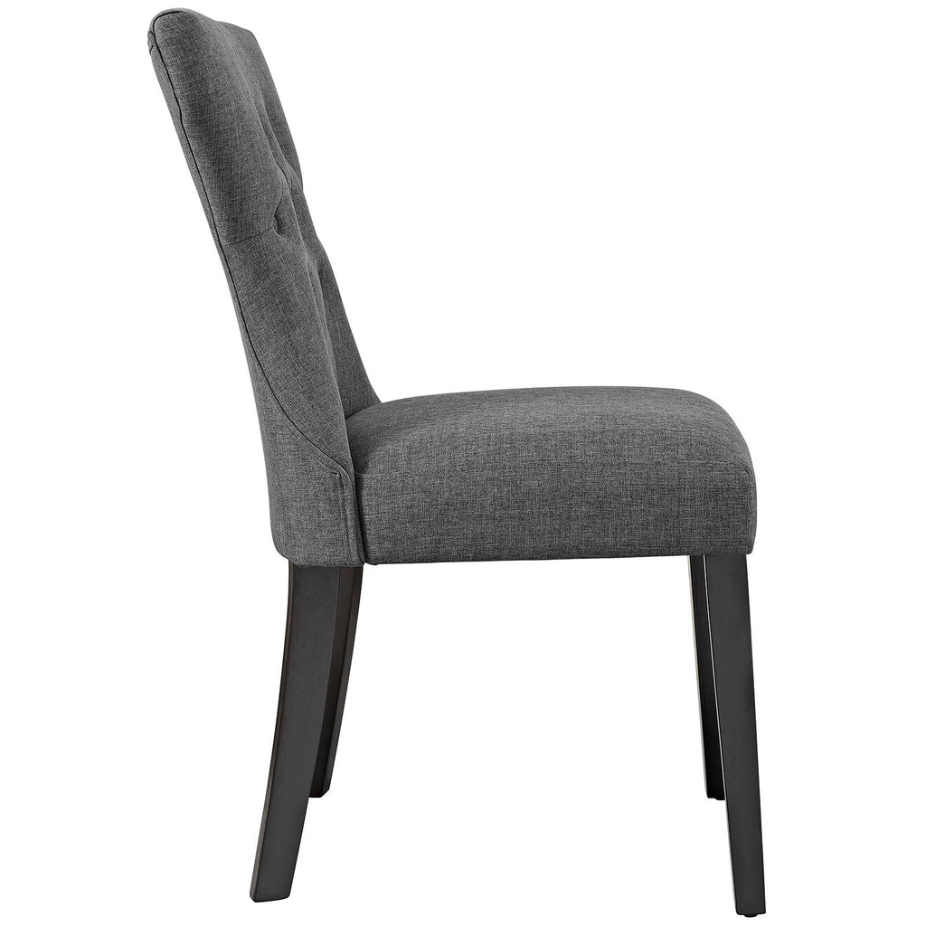 Silhouette Dining Side Chair in Gray
