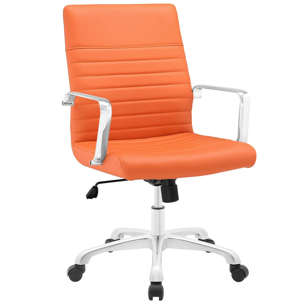 Finesse Mid Back Office Chair in Orange