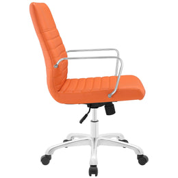 Finesse Mid Back Office Chair in Orange