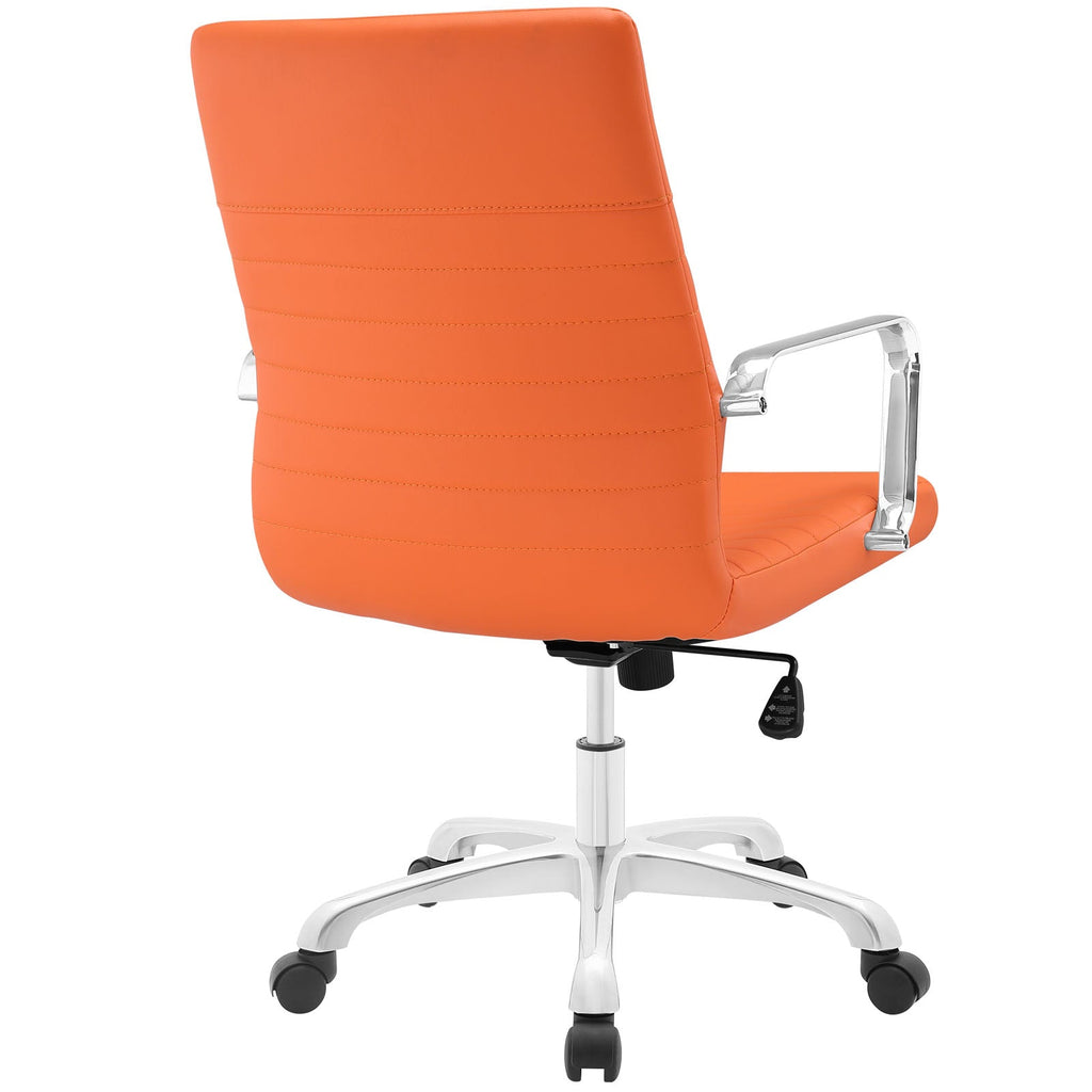 Finesse Mid Back Office Chair in Orange