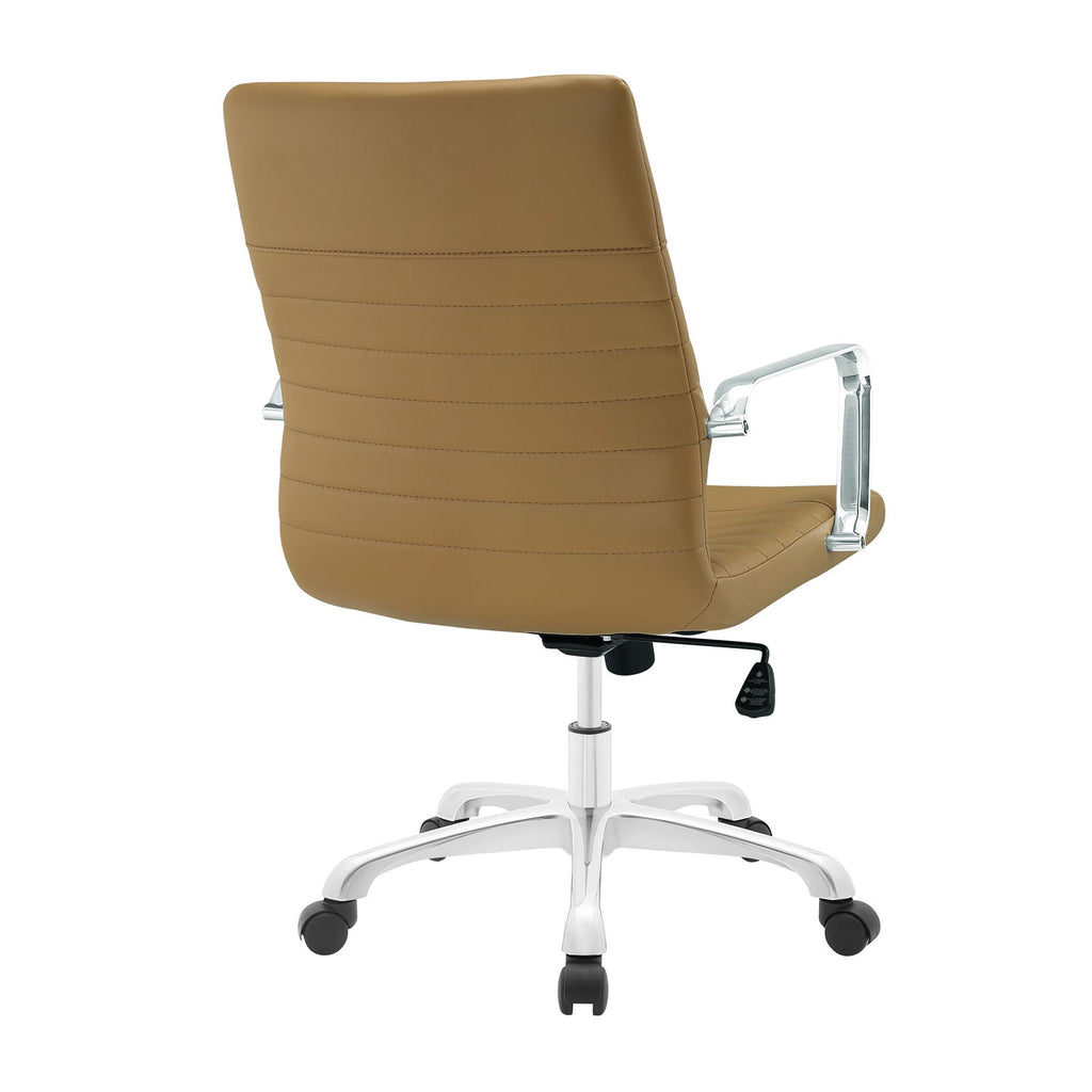 Finesse Mid Back Office Chair in Tan