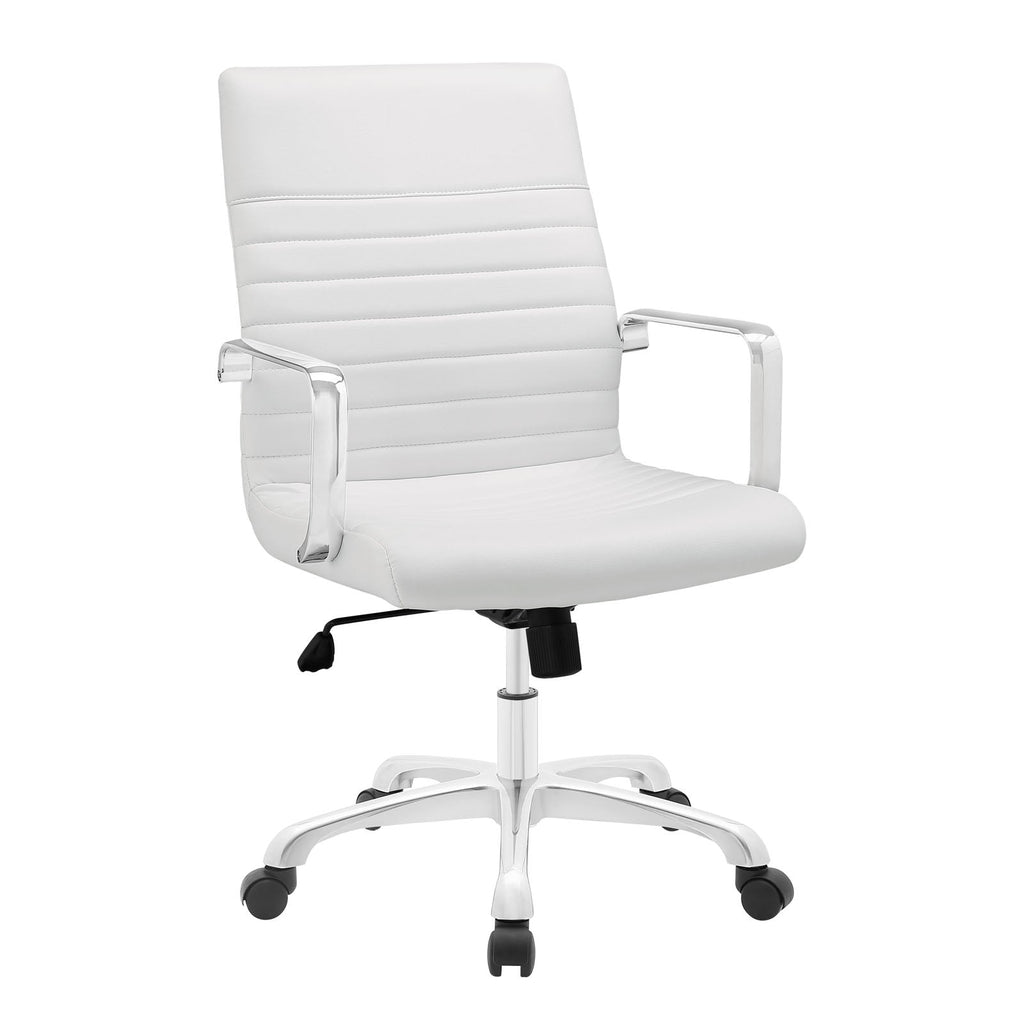 Finesse Mid Back Office Chair in White