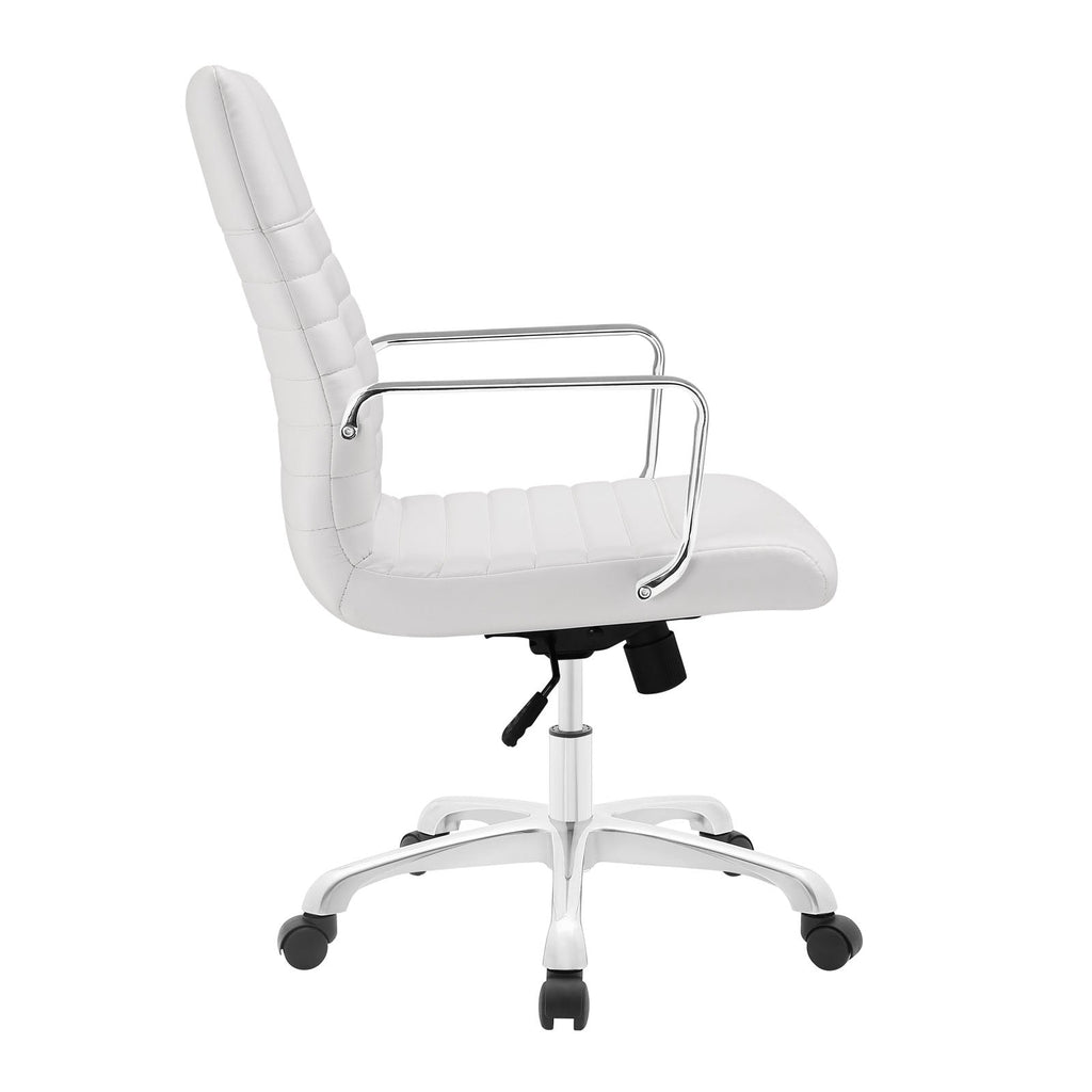 Finesse Mid Back Office Chair in White
