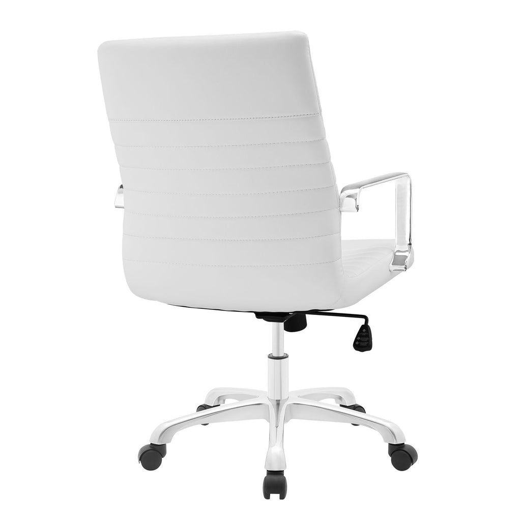 Finesse Mid Back Office Chair in White