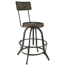 Procure Bar Stool Set of 2 in Black